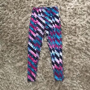 Belly design leggings